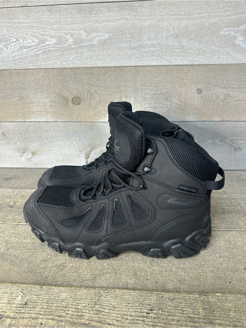 Thorogood 804-6290 6″ Men's 12 Hiker Crosstrex Series Safety Toe Side Zip Boot